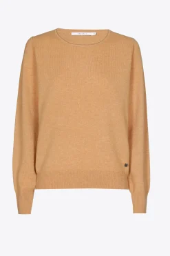 Kaschmirpullover mit Rundhalsausschnitt