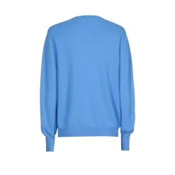 Kaschmirpullover mit Rundhalsausschnitt