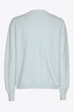 Kaschmirpullover mit V-Ausschnitt