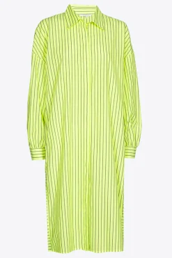 Kleid mit Neonstreifen