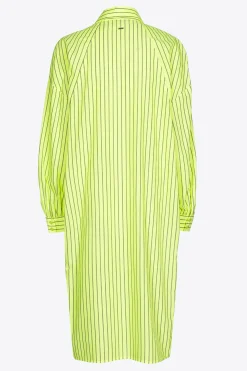 Kleid mit Neonstreifen