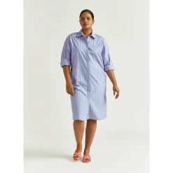 Kleid mit Neonstreifen