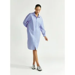 Kleid mit Neonstreifen