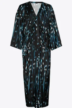 Kleid mit winterlichem Muster