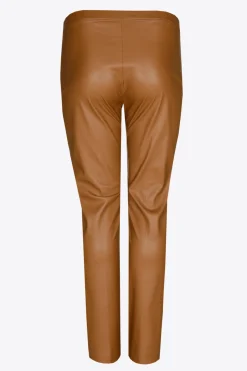 Kunstlederhose mit Gummibund