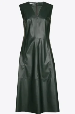 Kunstlederkleid