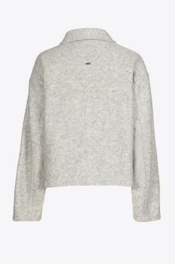 Kurze Jacke mit Kragen