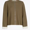 Kurze Jacke mit Reißverschluss