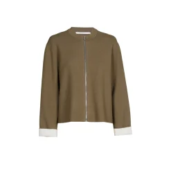 Kurze Jacke mit Reißverschluss