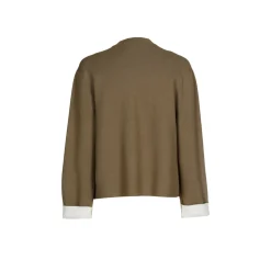 Kurze Jacke mit Reißverschluss