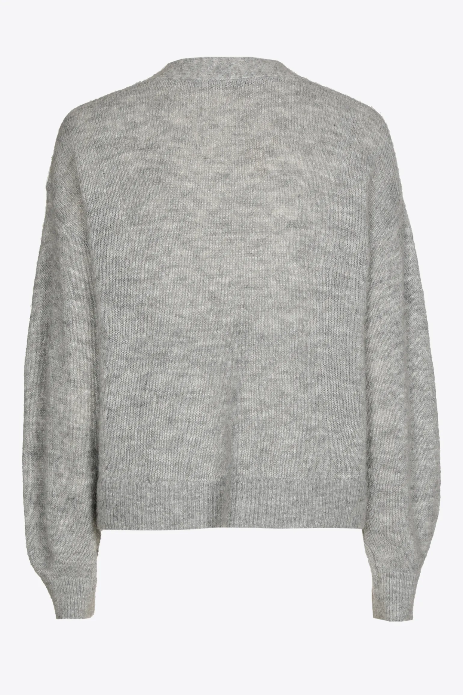 Kurzer Cardigan mit V-Ausschnitt