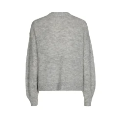 Kurzer Cardigan mit V-Ausschnitt