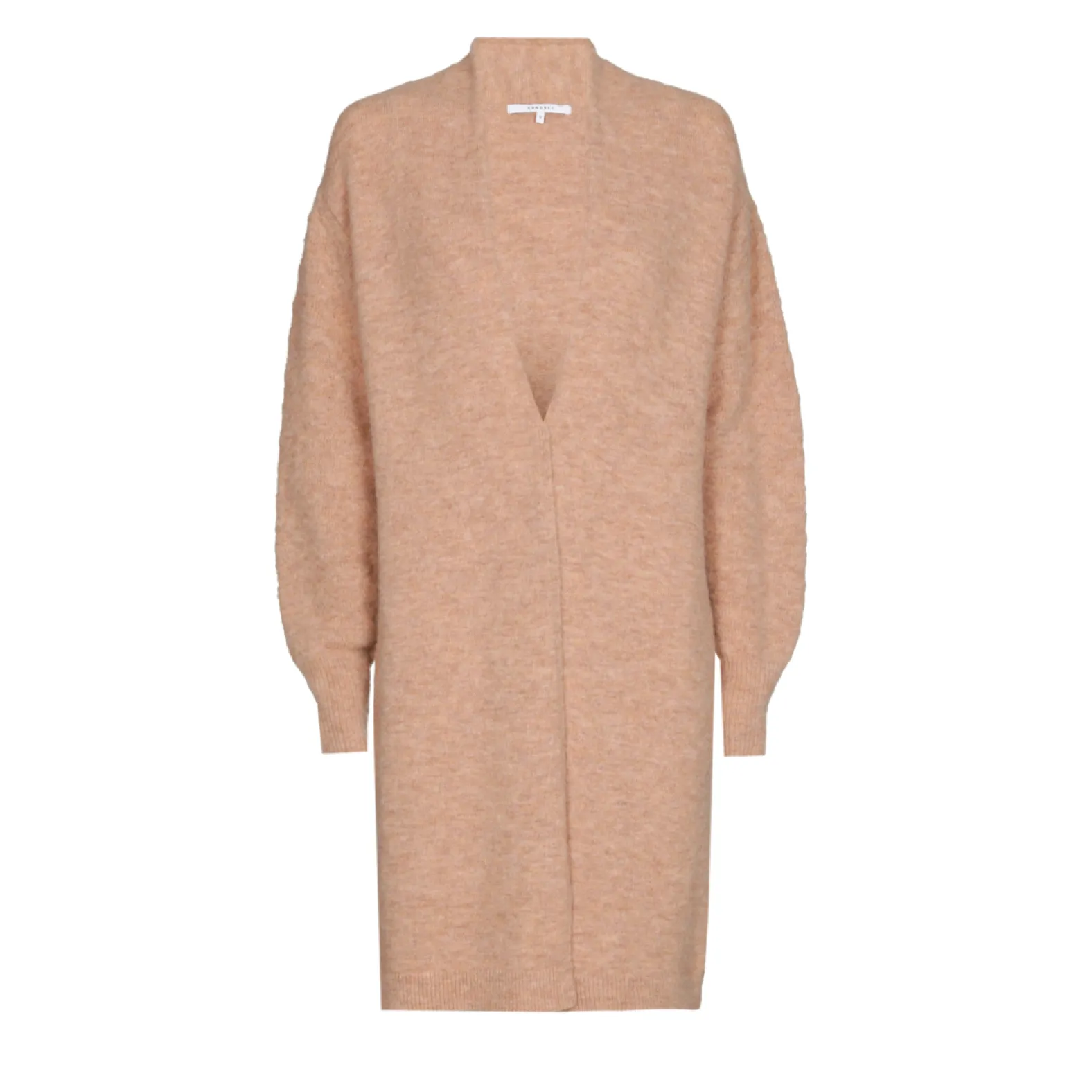 Langer Cardigan aus Alpakawolle
