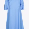 Langes Baumwollkleid