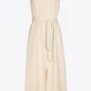 Langes Kleid mit Schlitz