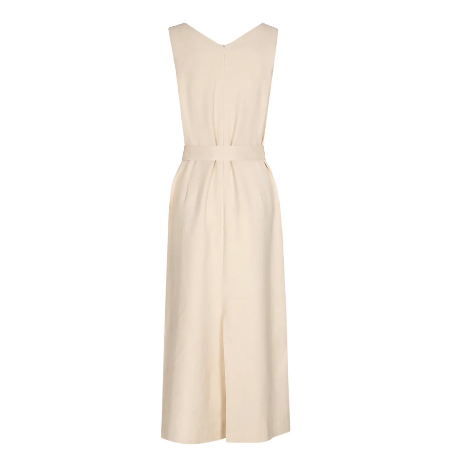 Langes Kleid mit Schlitz