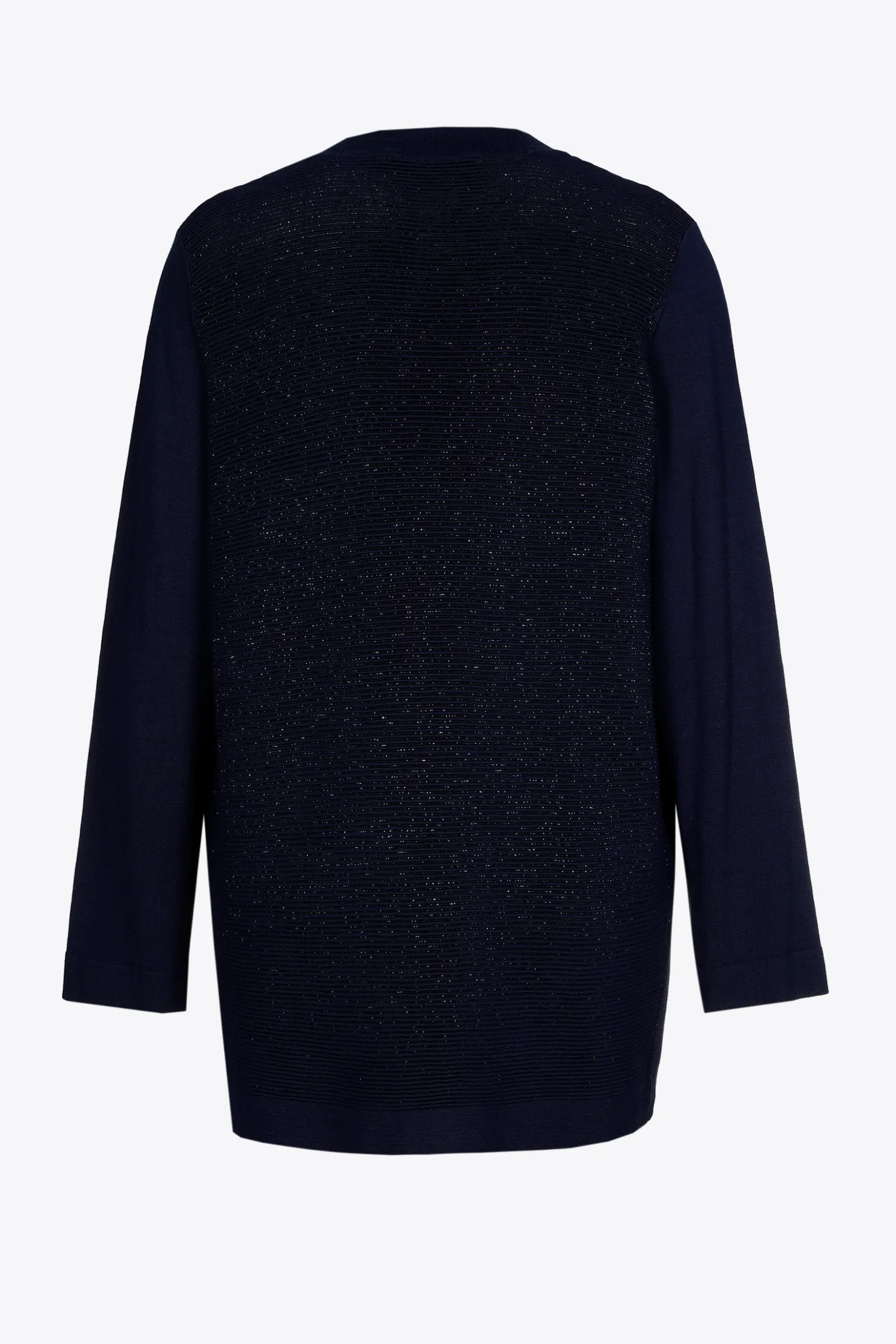 Locker fallendes Gilet mit Seidenanteil