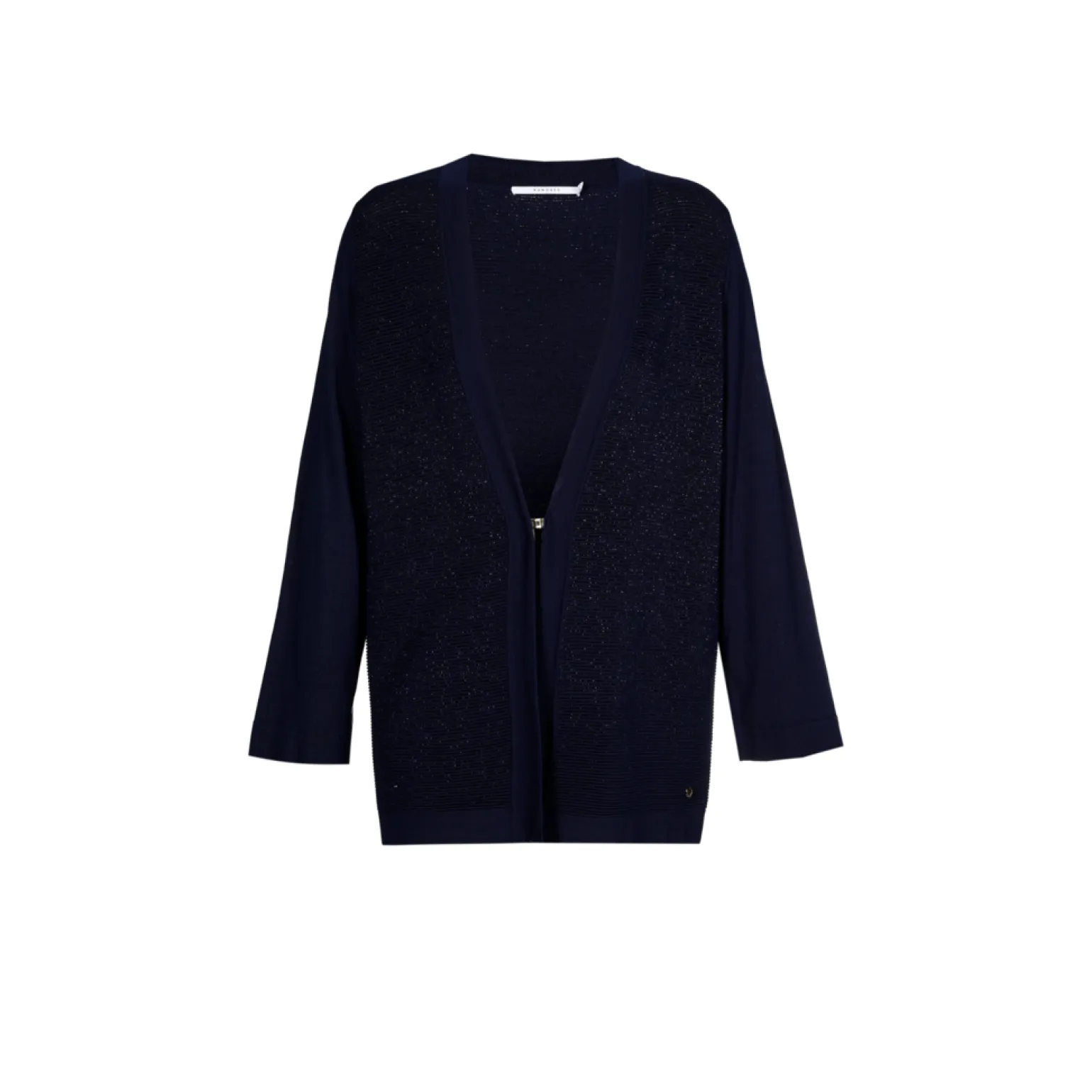 Locker fallendes Gilet mit Seidenanteil