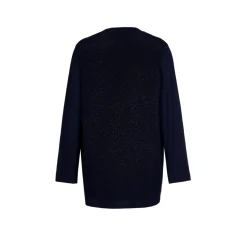 Locker fallendes Gilet mit Seidenanteil
