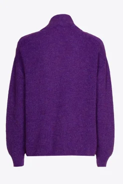 Luftiger Cardigan mit Perlstich