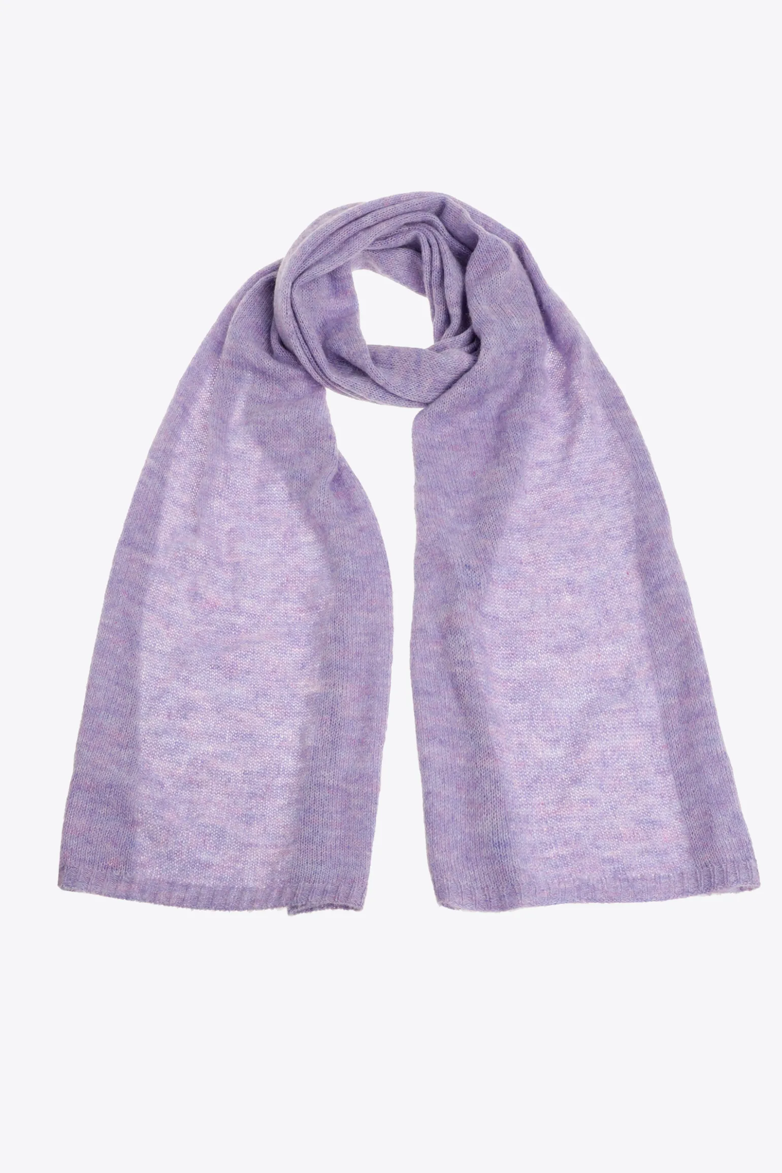 Melierter Schal mit Mohair-Anteil