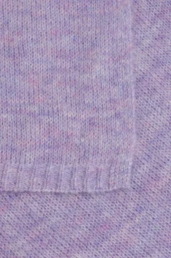 Melierter Schal mit Mohair-Anteil
