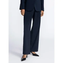 Navyblaue Hosen mit weiter Passform
