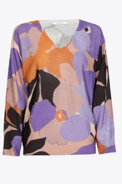 Oversize-Pullover aus Baumwolle