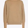 Pullover aus einem Wollmix mit Rollkragen