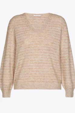 Pullover aus einem Wollmix mit Lurex