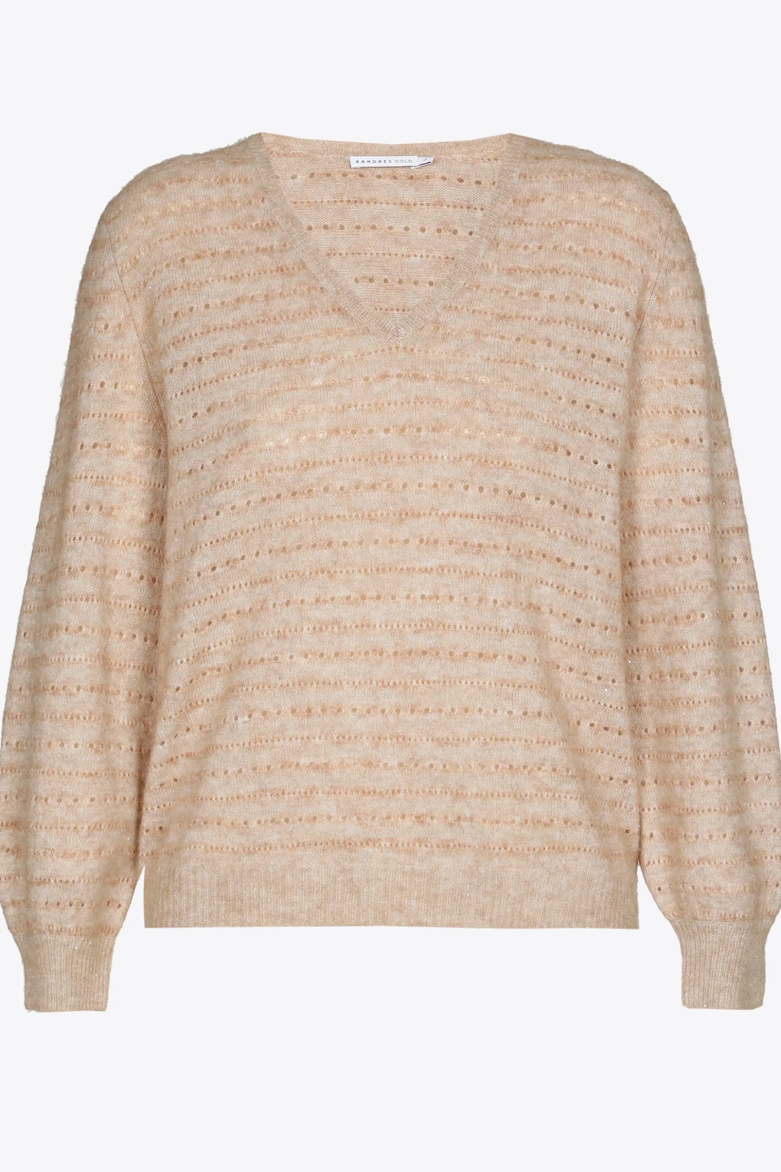 Pullover aus einem Wollmix mit Lurex