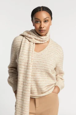 Pullover aus einem Wollmix mit Lurex