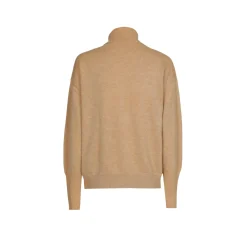 Pullover aus einem Wollmix mit Rollkragen