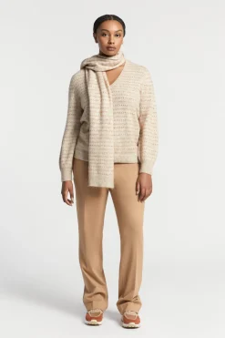 Pullover aus einem Wollmix mit Lurex