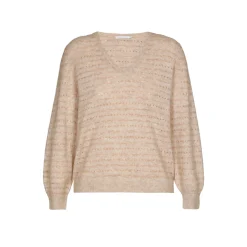 Pullover aus einem Wollmix mit Lurex