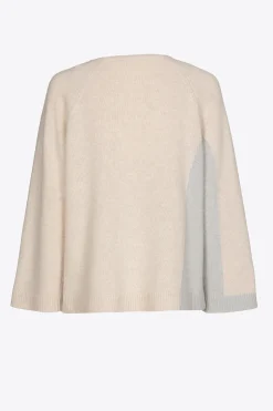 Pullover aus Feinstrick mit Wollanteil