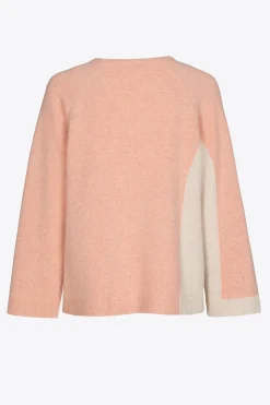 Pullover aus Feinstrick mit Wollanteil