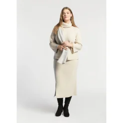 Pullover aus Feinstrick mit Wollanteil