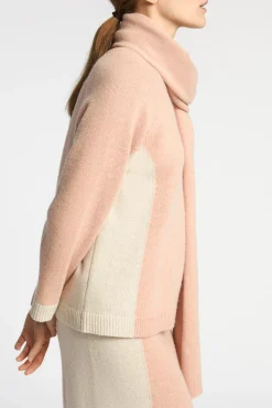Pullover aus Feinstrick mit Wollanteil