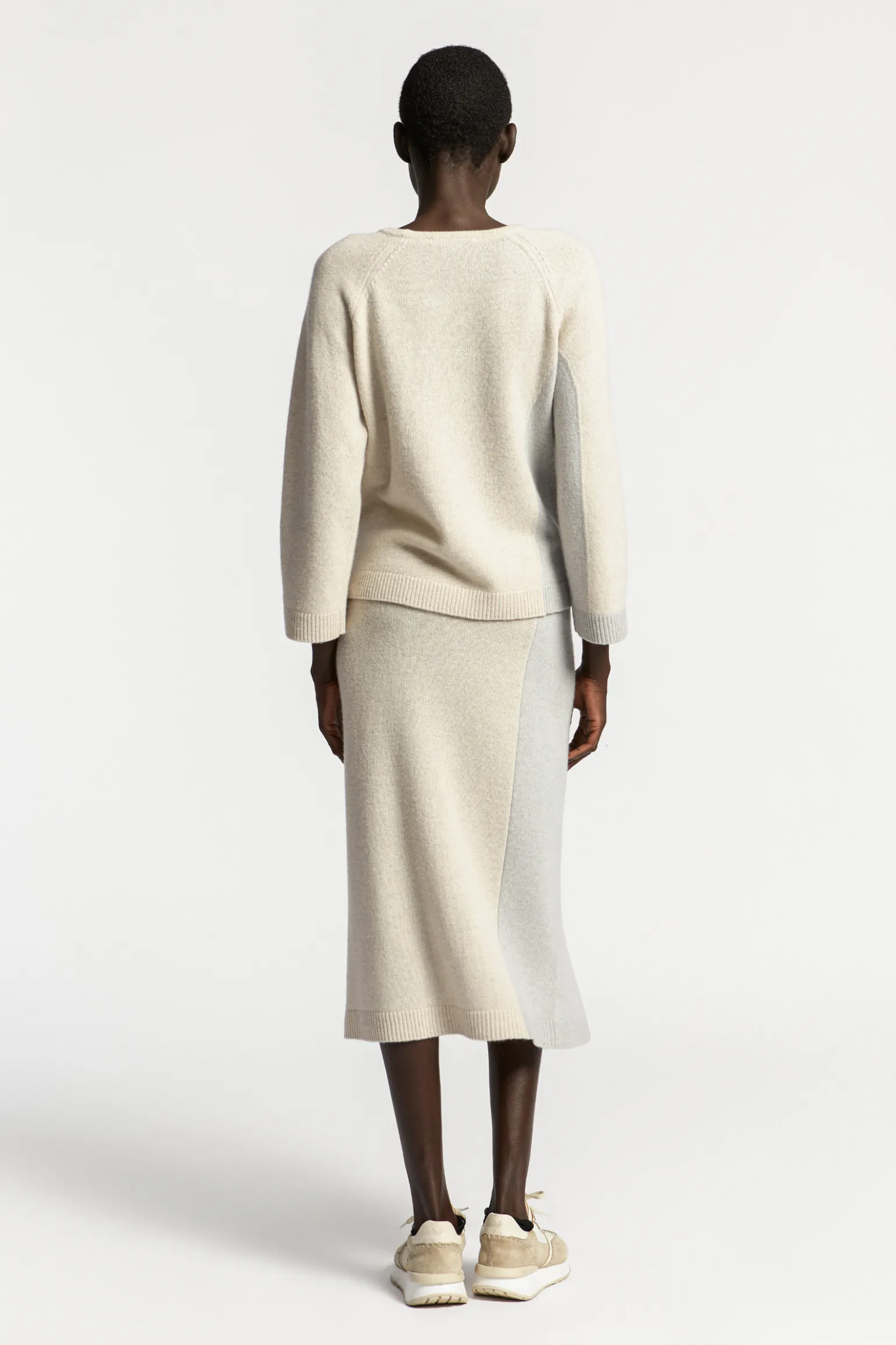 Pullover aus Feinstrick mit Wollanteil