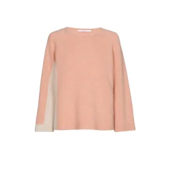 Pullover aus Feinstrick mit Wollanteil