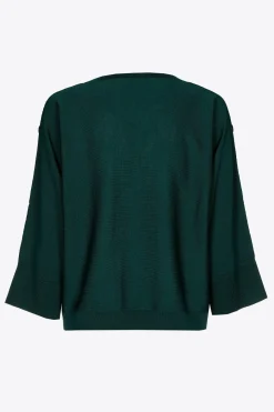 Pullover aus Merinowolle mit Knöpfen