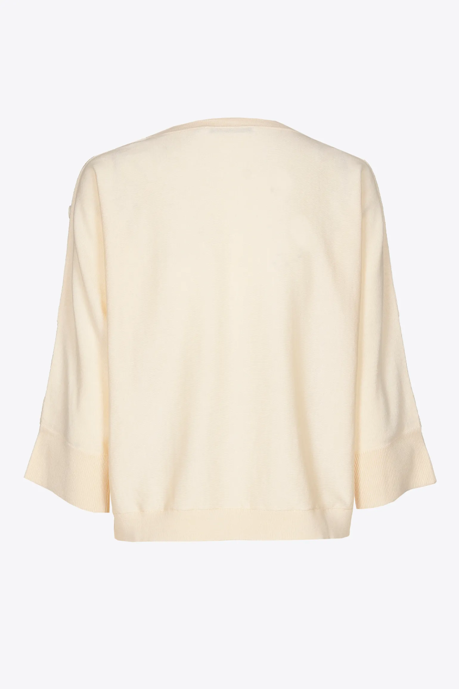 Pullover aus Merinowolle mit Knöpfen
