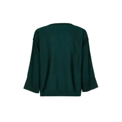 Pullover aus Merinowolle mit Knöpfen