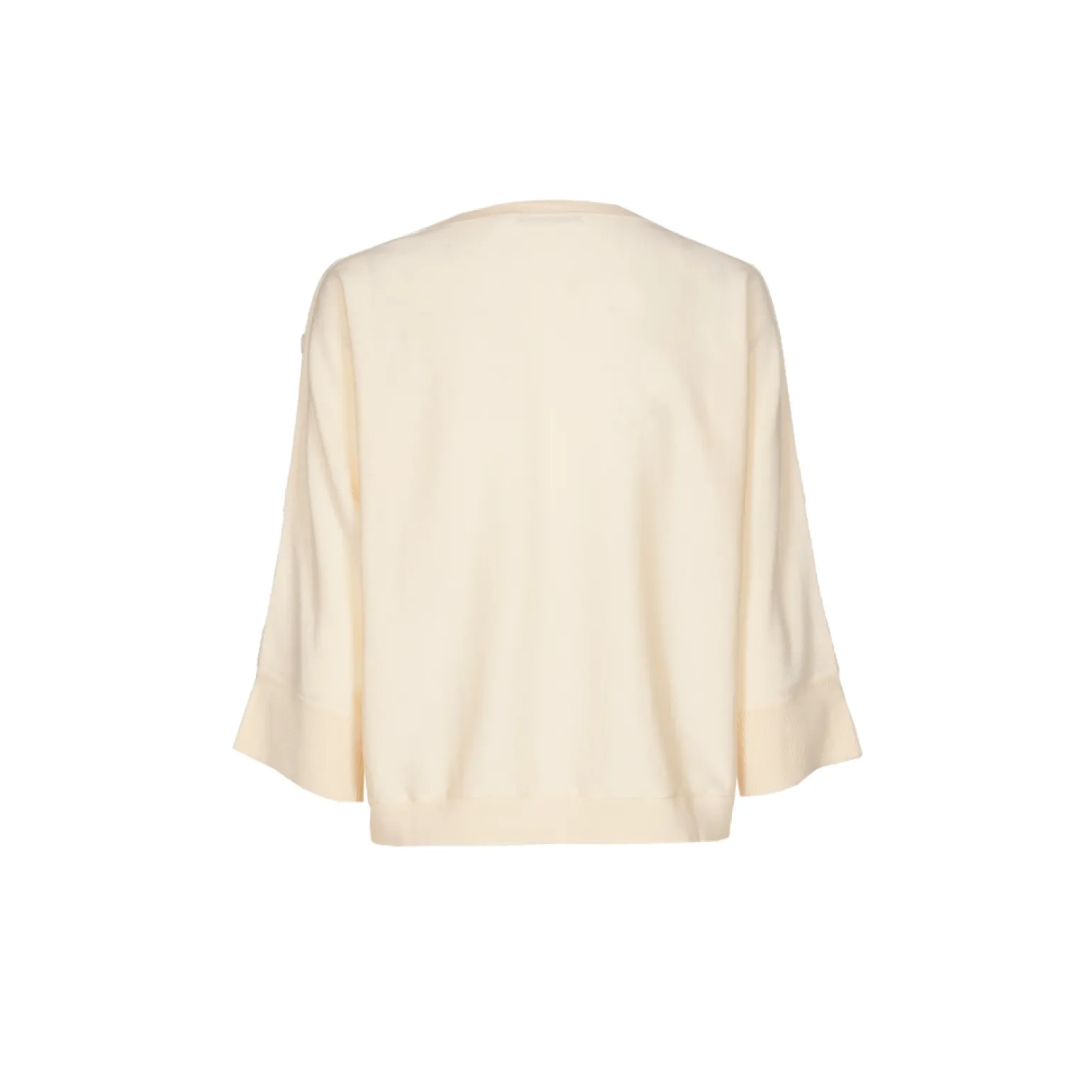 Pullover aus Merinowolle mit Knöpfen
