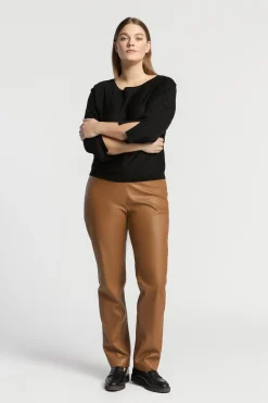 Pullover aus Merinowolle mit Knöpfen