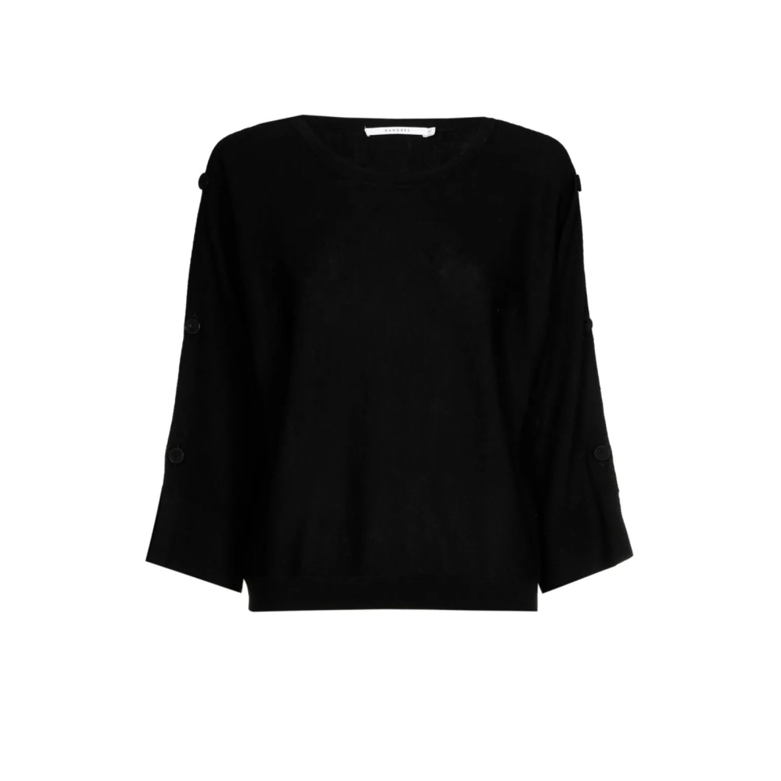 Pullover aus Merinowolle mit Knöpfen