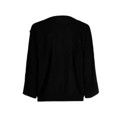 Pullover aus Merinowolle mit Knöpfen