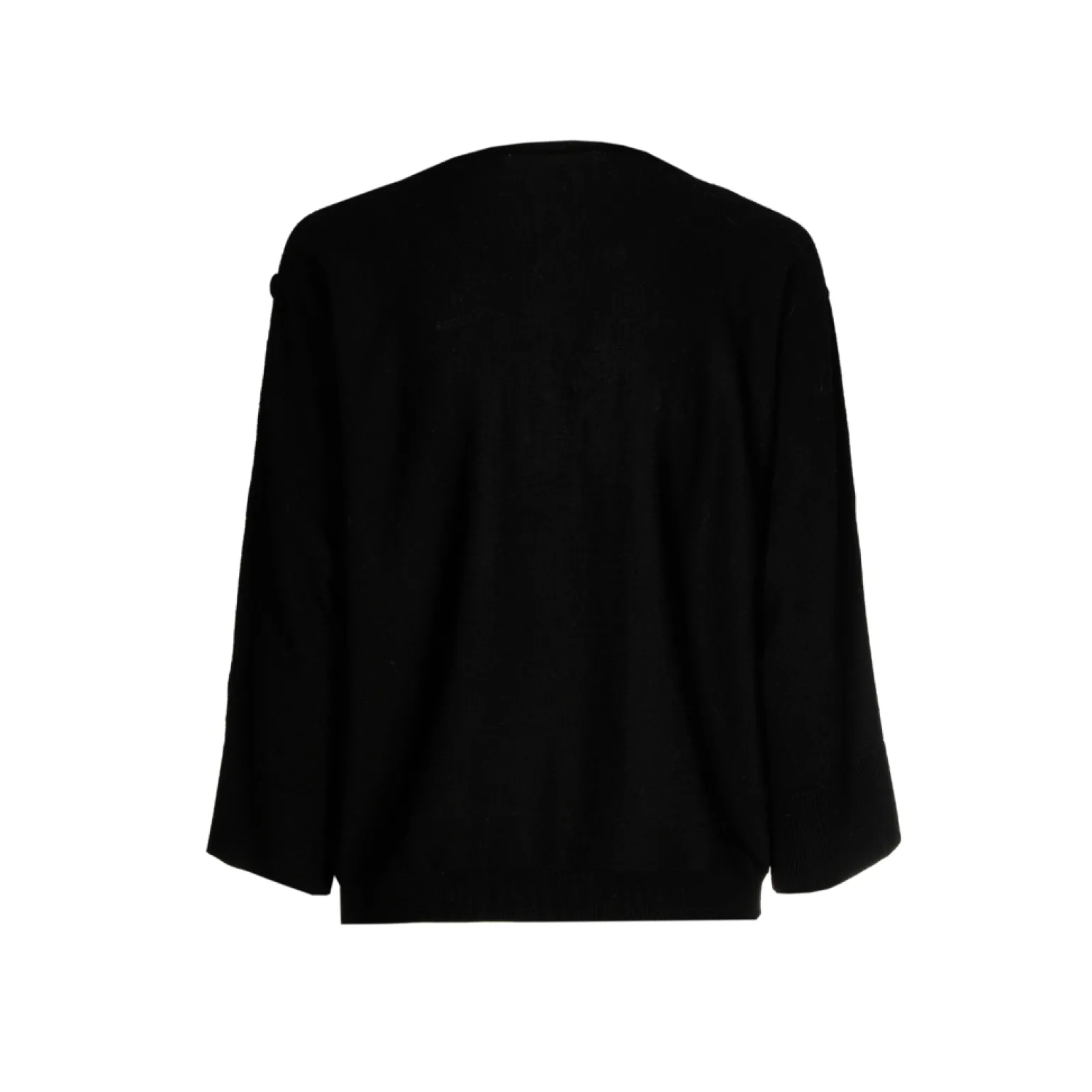 Pullover aus Merinowolle mit Knöpfen