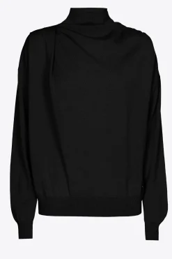 Pullover mit drapiertem Effekt